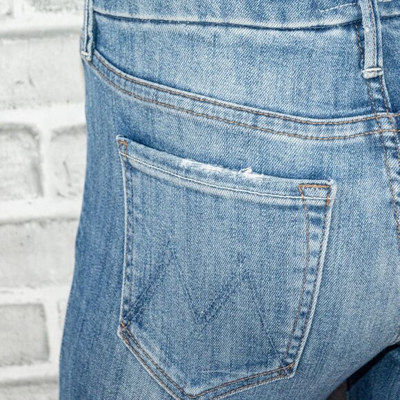MOTHER Denim Size 25 The Looker Ankle Chew Jeans in MUMS THE WORD - Picture 12 of 13